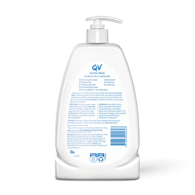 Ego QV Gentle Wash 1L