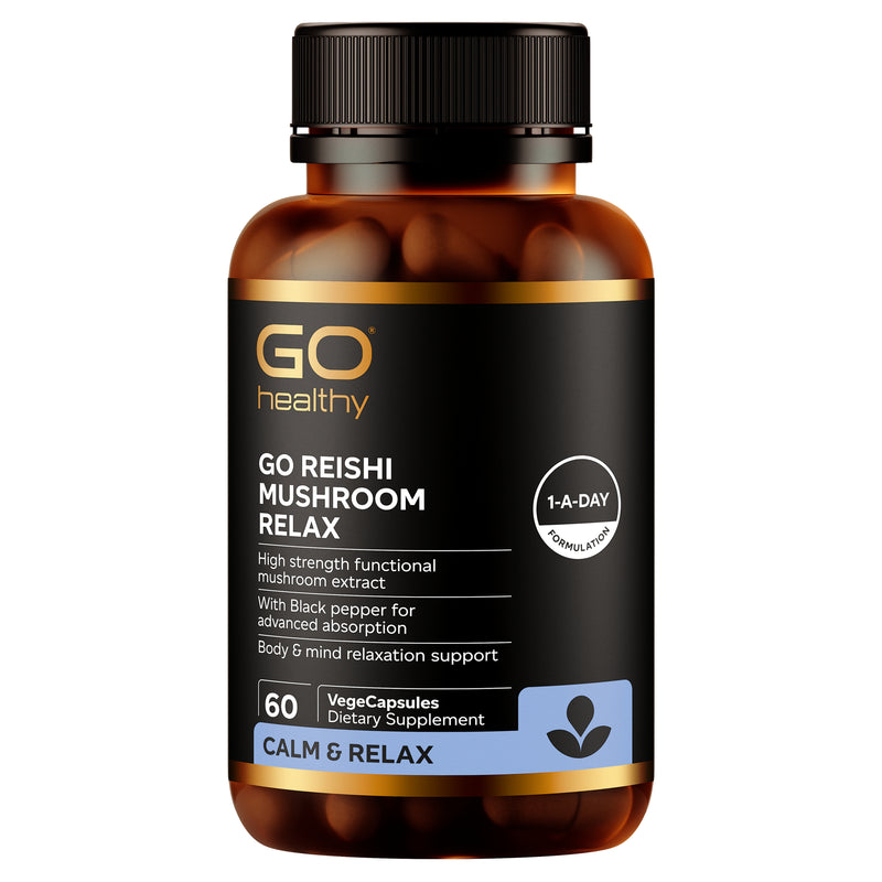 GO Reishi Mushroom Relax VCaps 60s