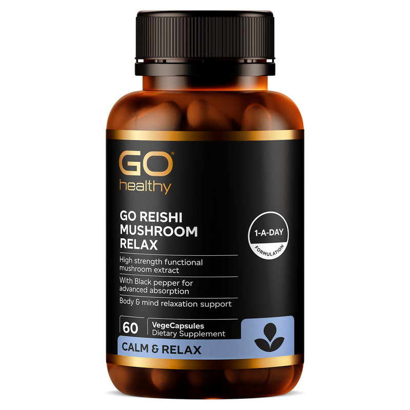 GO Reishi Mushroom Relax VCaps 60s