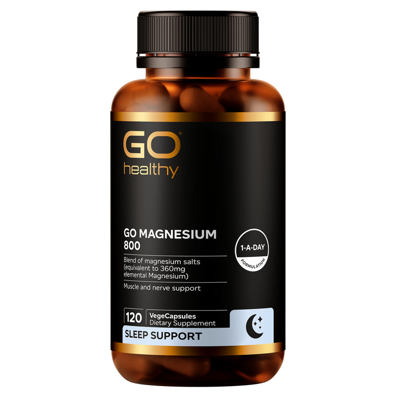 GO Healthy GO Magnesium 800 120 VCaps