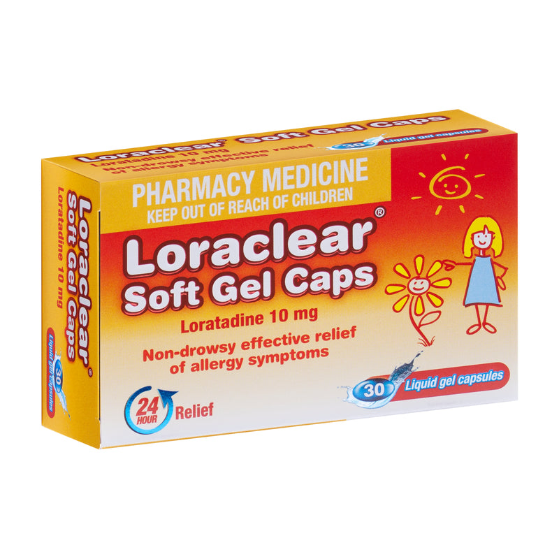 LORACLEAR 10mg Soft Gel Caps 30s