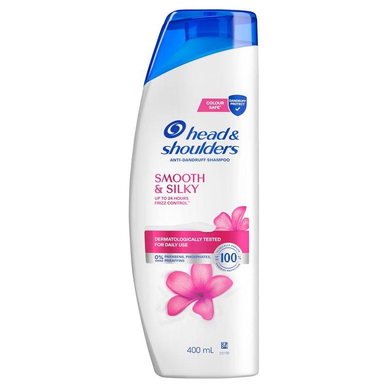 Head & Shoulders Smooth & Silky Anti Dandruff Shampoo for Smooth & Silky Hair 400 ml