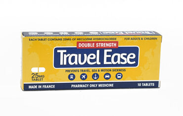 Travel Ease Double Strength 25mg Tablets 10s