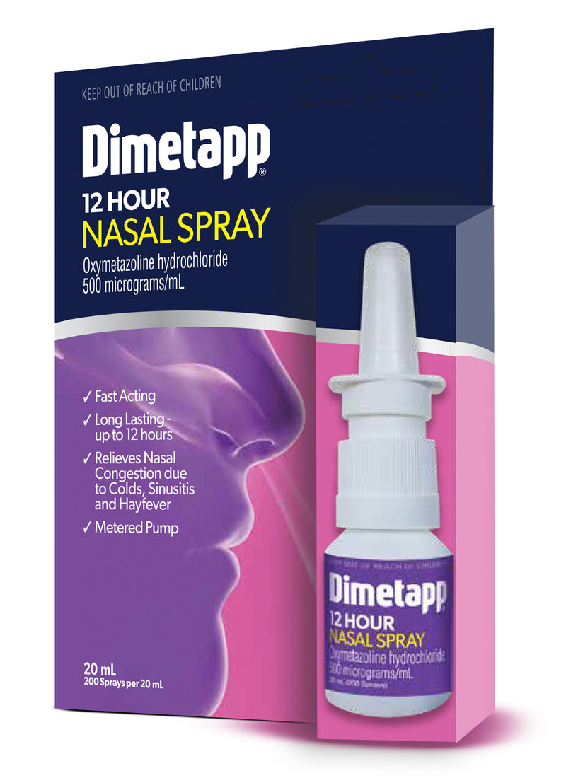 Dimetapp 12 Hour Nasal Spray 20ml