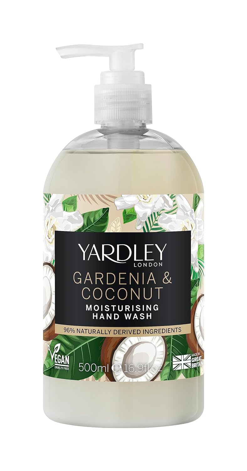 Yardley London Hand Wash Gardenia & Coconut 500ml