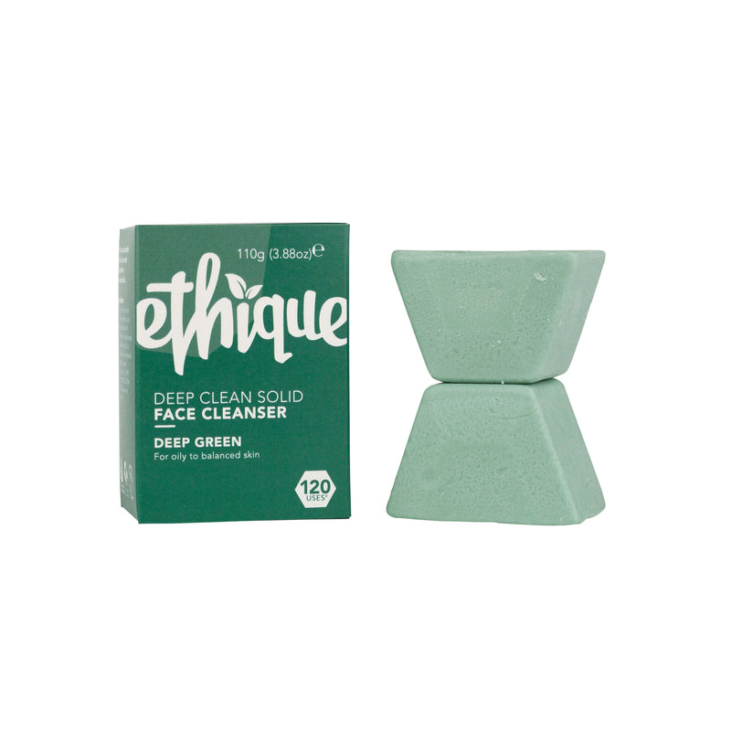 ETHIQUE Face Cleanser Deep Green Solid 100g