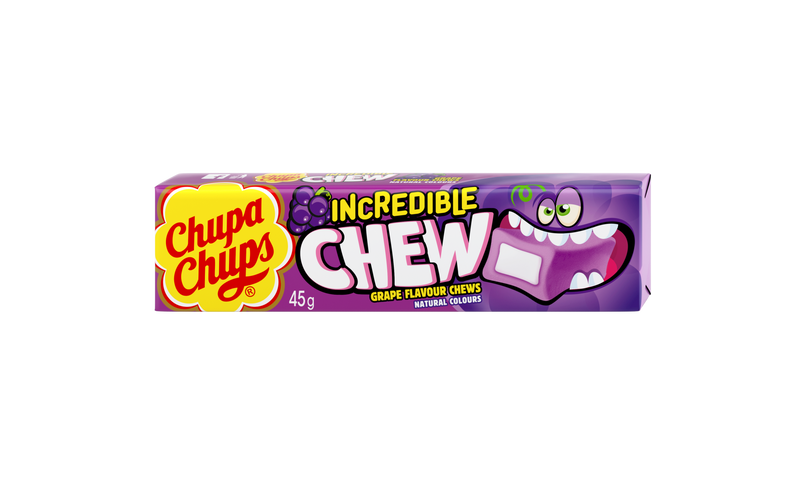 Chupa Chups Incredible Chew Grape45g