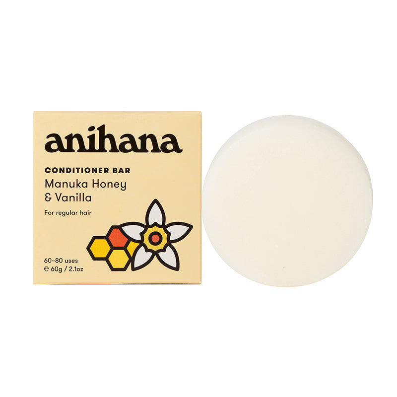 Anihana Conditioner Bar Manuka Honey & Vanilla 60g