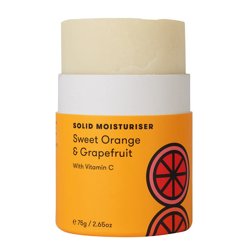 Anihana Solid Moisturiser Orange & Grapefruit 75g