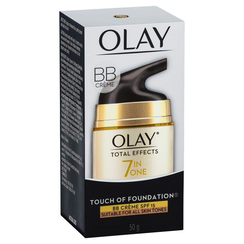 OLAY TOTAL EFFECTS WITH TOUCH OF FOUNDATION 50ML