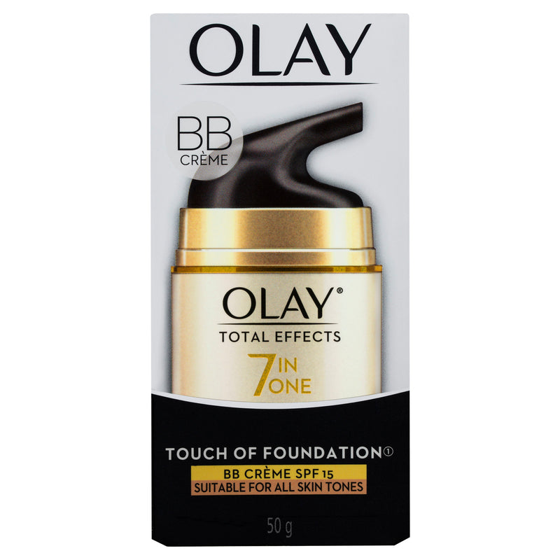 OLAY TOTAL EFFECTS WITH TOUCH OF FOUNDATION 50ML