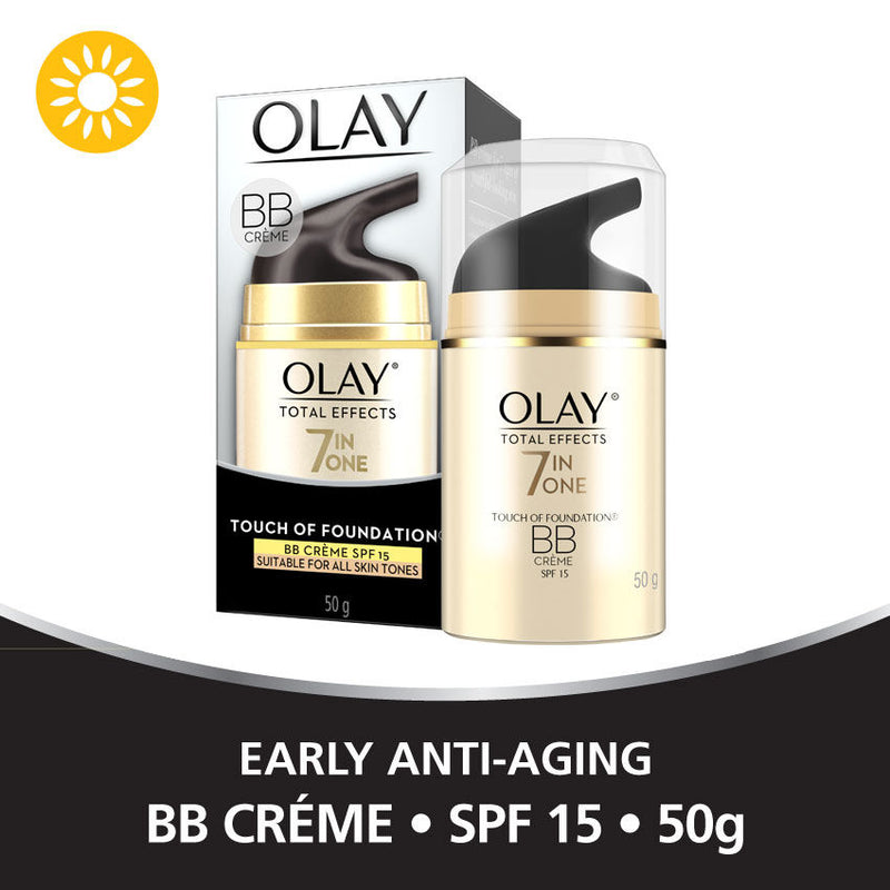 OLAY TOTAL EFFECTS WITH TOUCH OF FOUNDATION 50ML