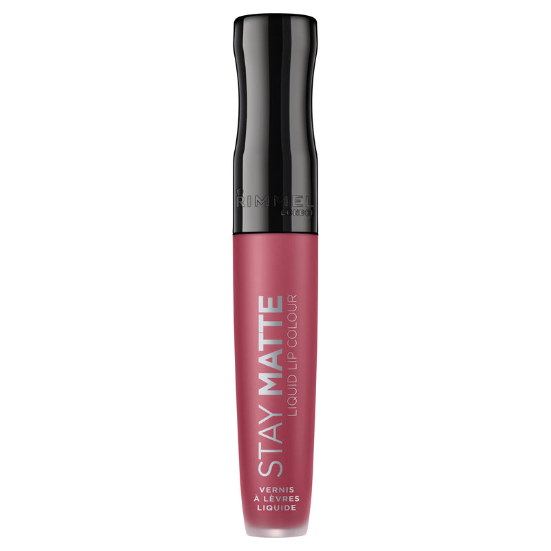 Rimmel London Stay Matte Liquid Lip Colour, Rose & Shine, 5.5ml