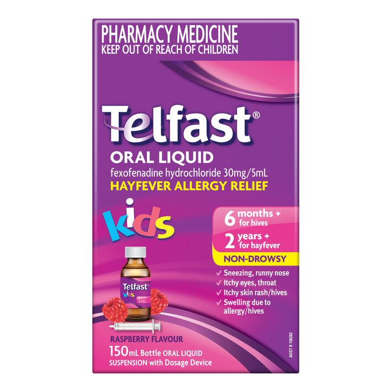 Telfast Oral Liquid 150mL 6 mg/mL