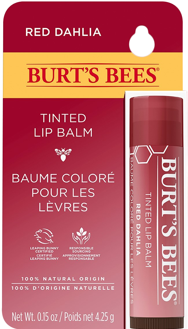 Burt's Bees Tinted Lip Balm Red Dahlia