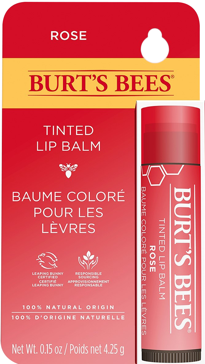 Burt's Bees Tinted Lip Balm Rose