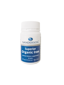 SANDERSON Superior Organic Iron 30s