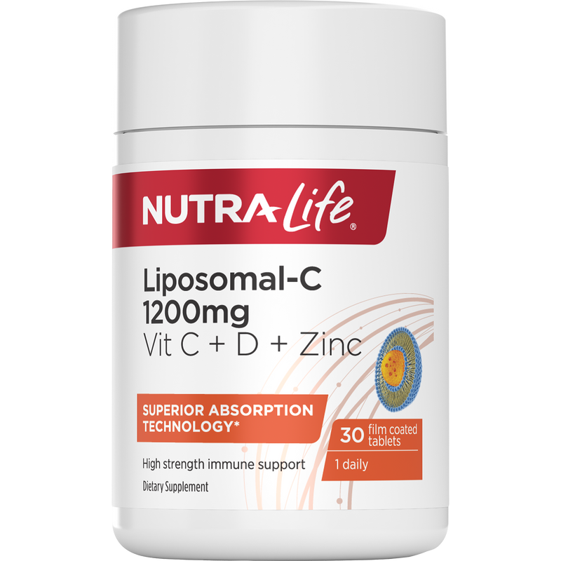 Nutra-Life Liposomal C 1200 Vit C+D+Zinc 30tabs