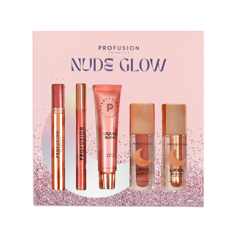 ProfusionC Nude Glow Lip + Blush Set 5pc X24