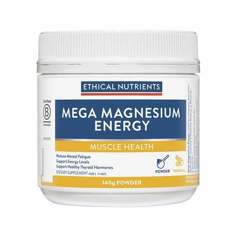 Ethical Nutrients Mega Magnesium Energy 140g