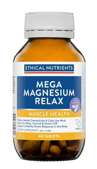 Ethical Nutrients Mega Magnesium Relax 60s