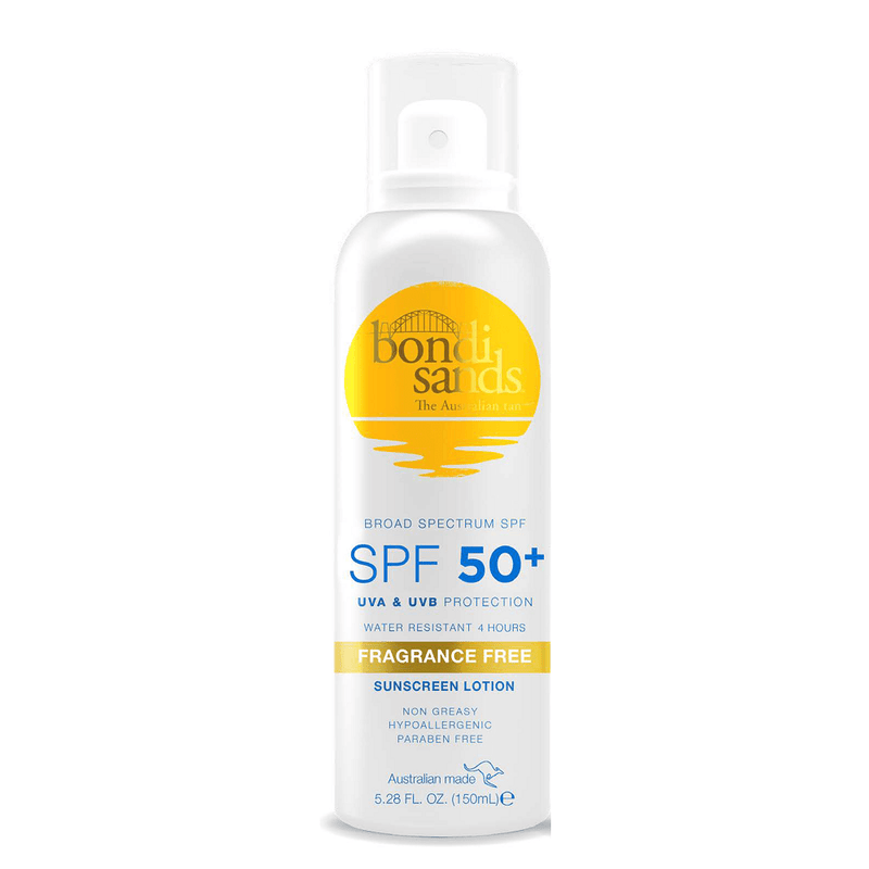 Bondi Sands SPF 50+ Fragrance Free Sunscreen Face Mist 150ml