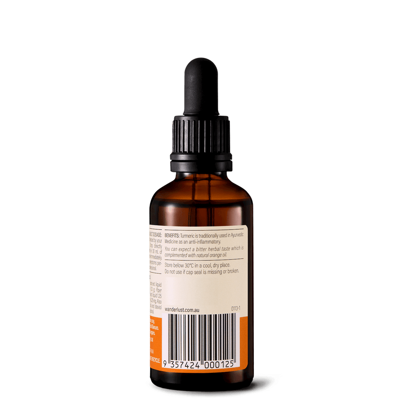 Wanderlust Turmeric Drops 50ml