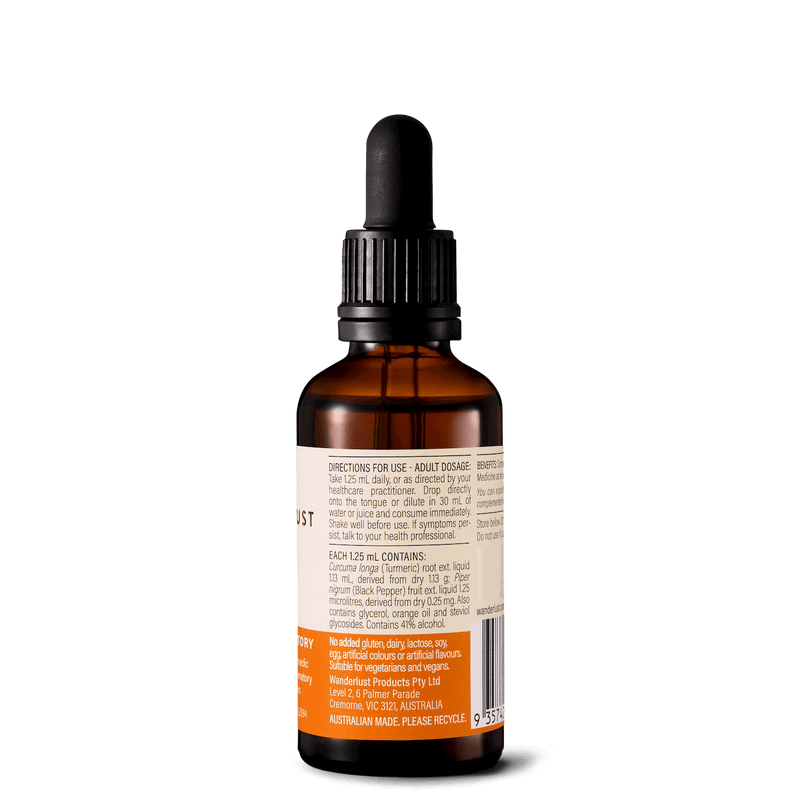 Wanderlust Turmeric Drops 50ml