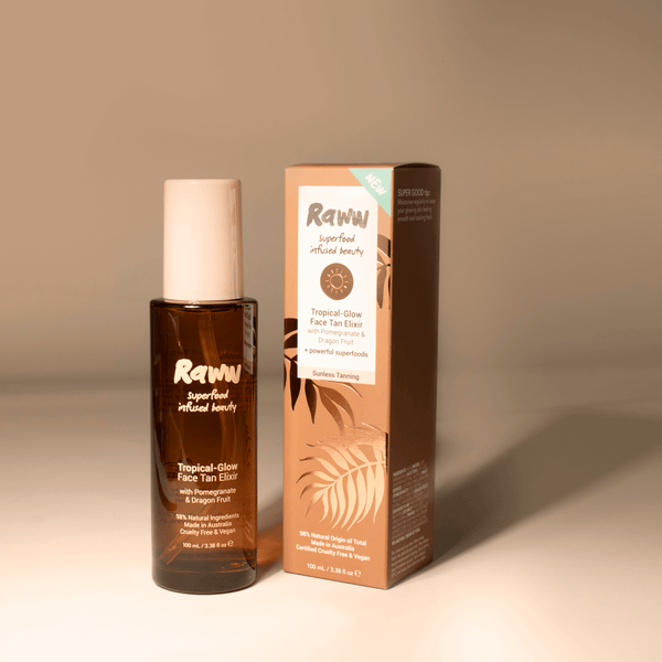 RAWW Tropical Glow Face Tan Elixir 100ml