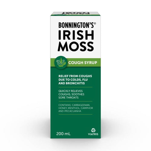 Bonnington's Irish Moss Cough Syrup 200ml