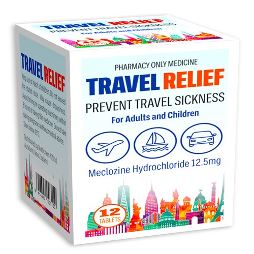 Multichem Travel Relief Tab 12s