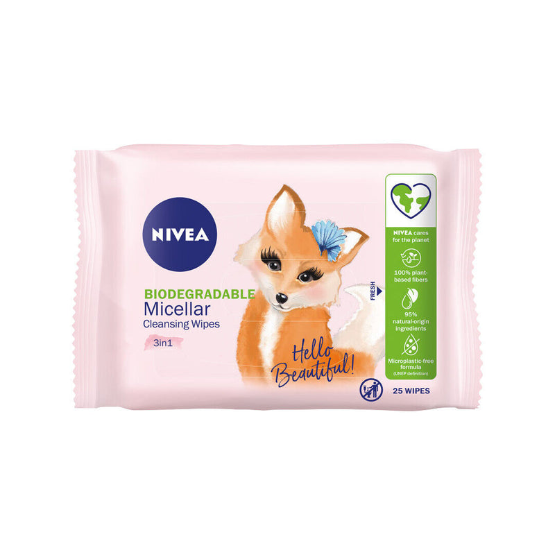 NIVEA Facial Cleansing Wipes 25pc