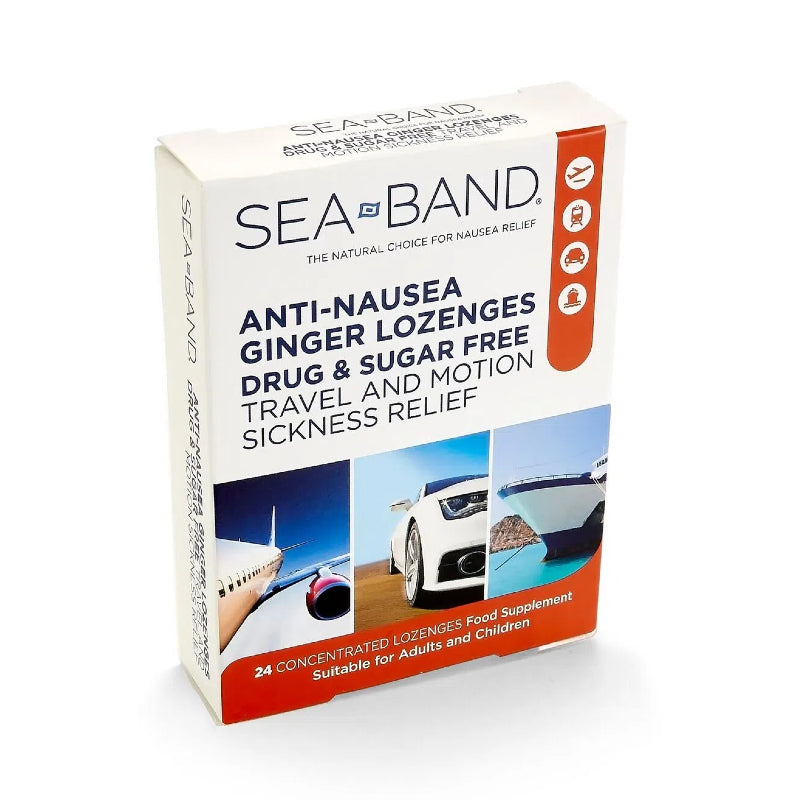 SEA BAND Travel Ginger Lozenge 24pk