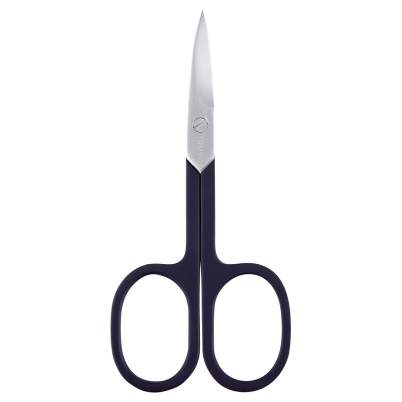 Truyu Nail Scissors Curved Blades Black