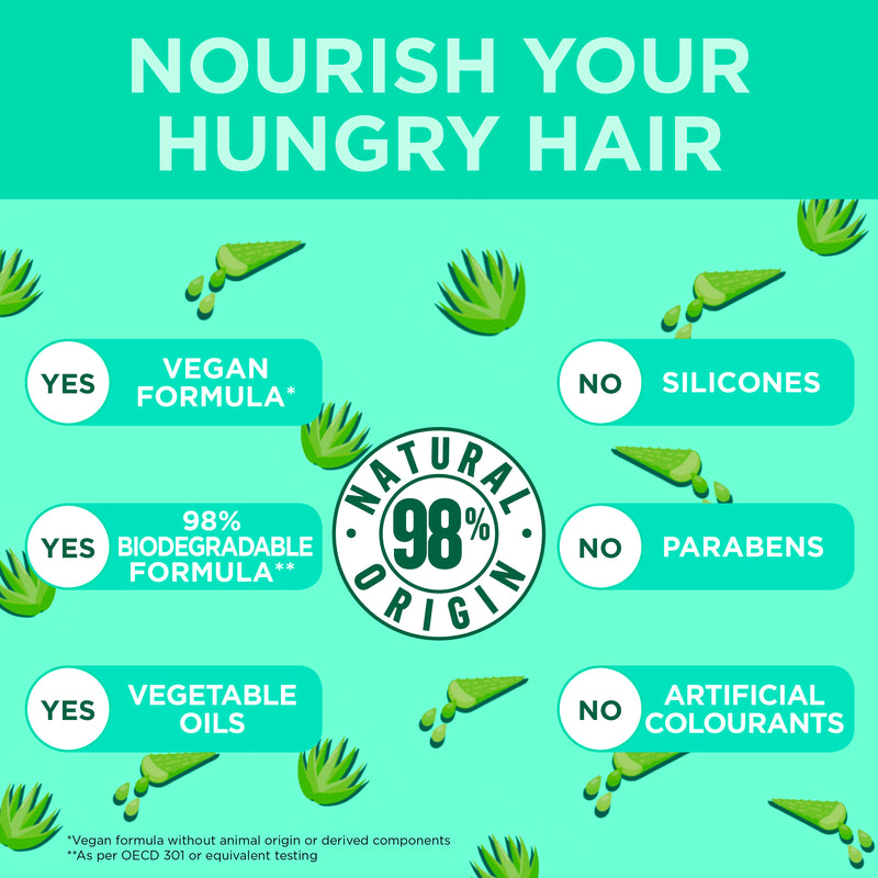 Garnier Fructis Hair Food Normal to Dry Hair Hydrating Aloe Vera 390ml