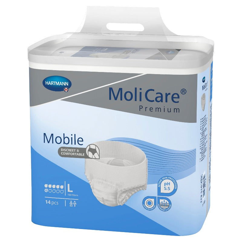 Hartmann MoliCare Premium Mobile 6 Drops Large 14 Pack