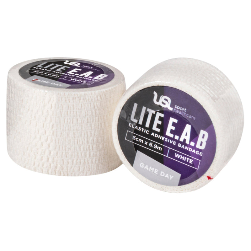 USL Sport Lite EAB White Roll Wrapped 5cm x 6.9m