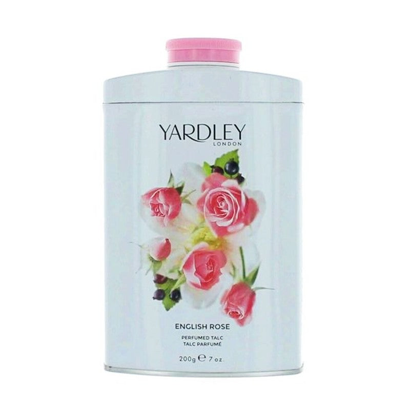 Yardley London English Rose Perfumed Talc 200g for Women