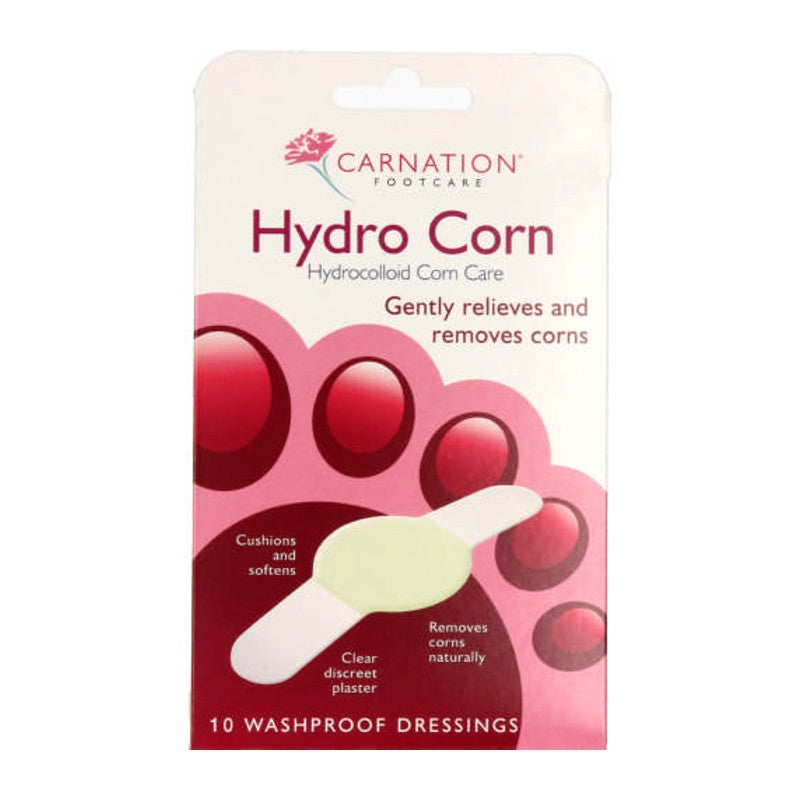 Carnation Hydrocolloid Corn Relief Dressings 10 Pack