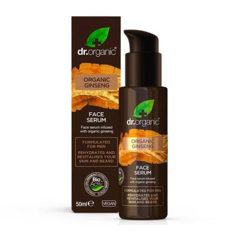 Dr Organic Ginseng Face Serum 50ml NZ - Bargain Chemist