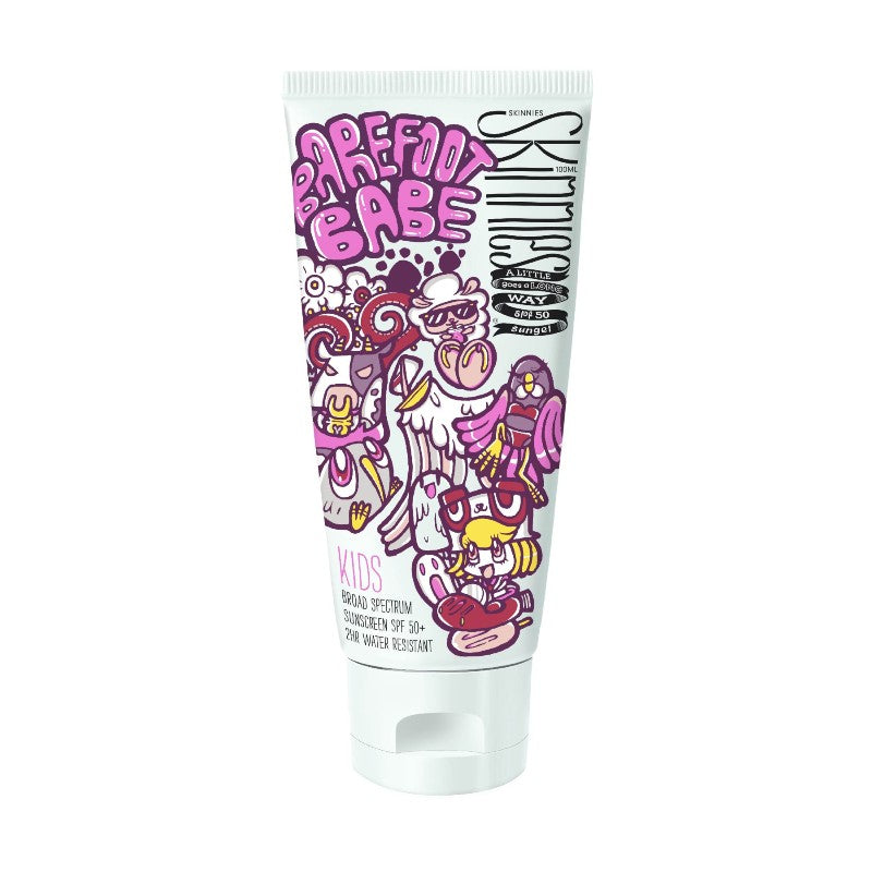 Skinnies Kids SPF50 Barefoot Babe 100ml