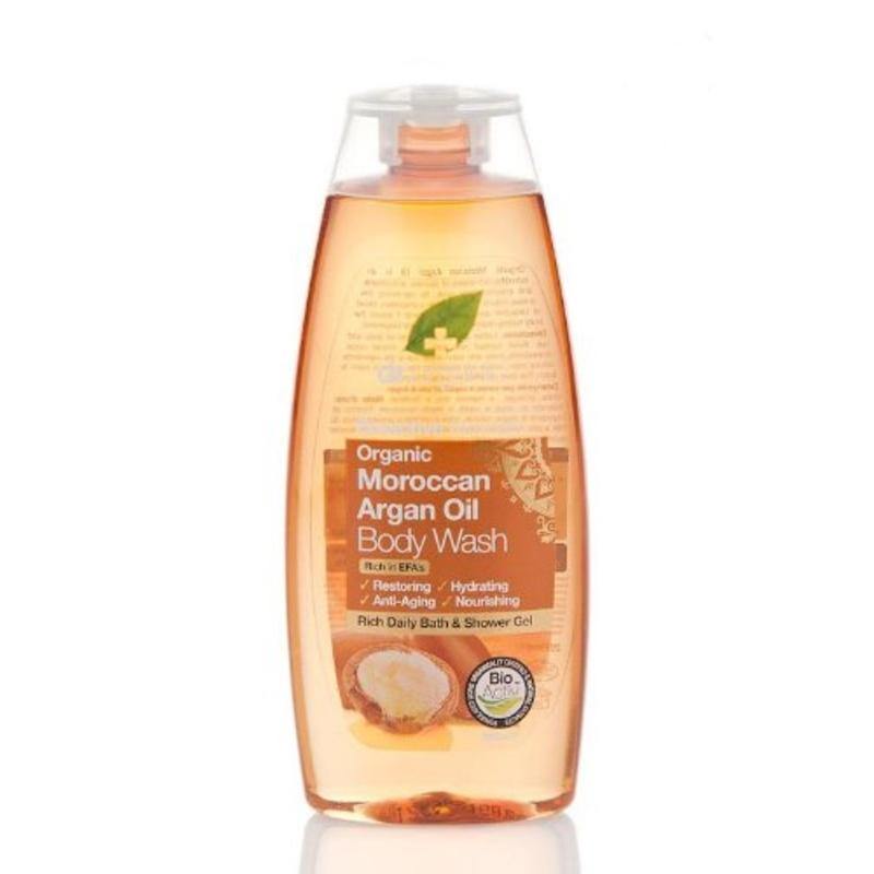 Dr Organic Moroccan Argan Oil Body Wash 250ml NZ - Bargain Chemist