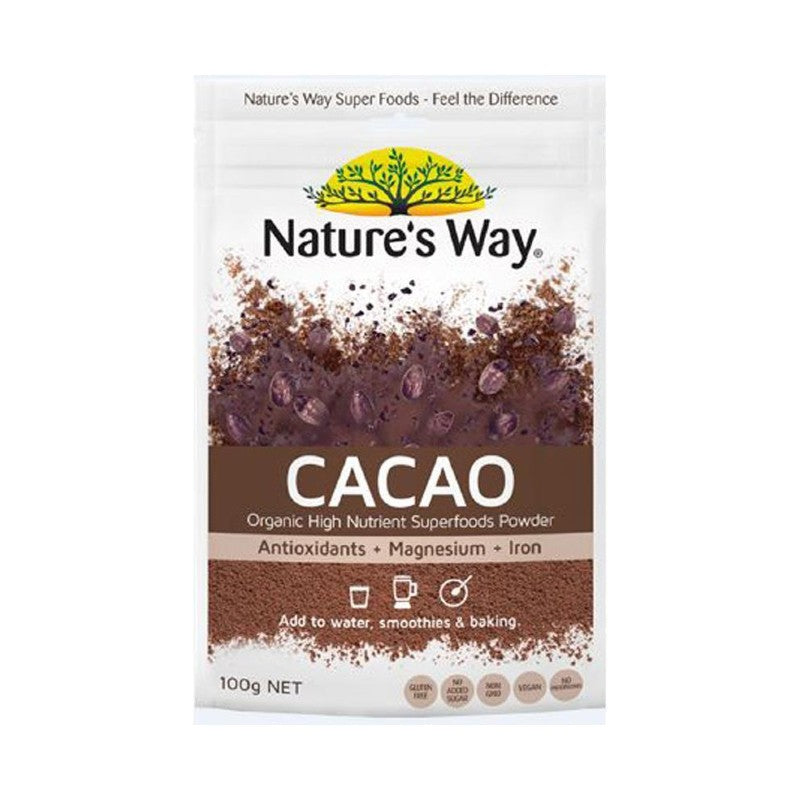 Nature's Way Super Food Cacao Powder 100g