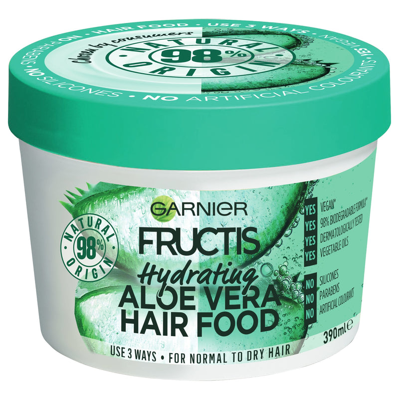 Garnier Fructis Hair Food Normal to Dry Hair Hydrating Aloe Vera 390ml