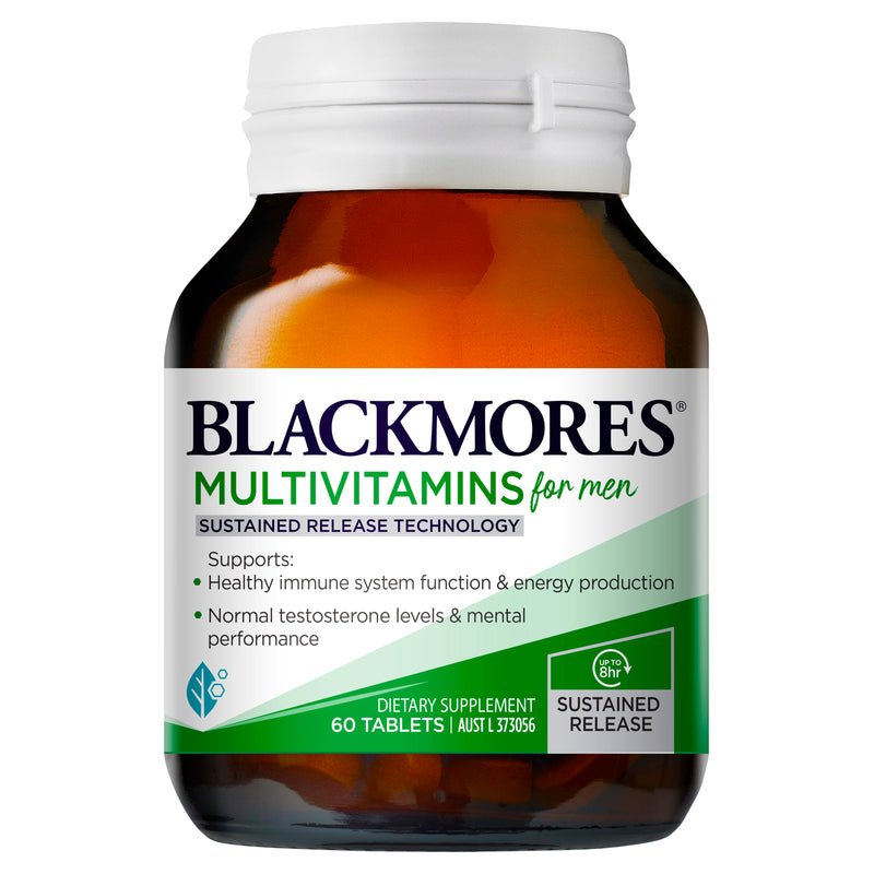 Blackmores Sustained Release Mens Multivitamins 60 Tablets