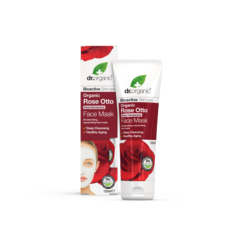 Dr Organic Rose Otto Face Mask 125ml