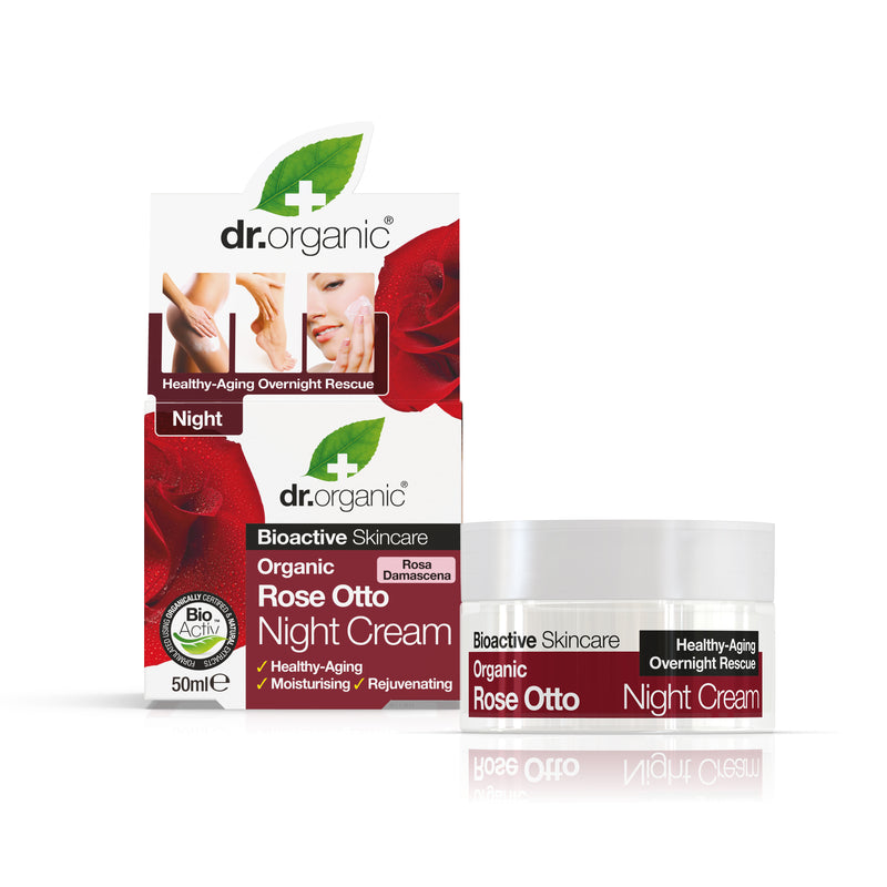 Dr Organic Rose Otto Night Cream 50ml