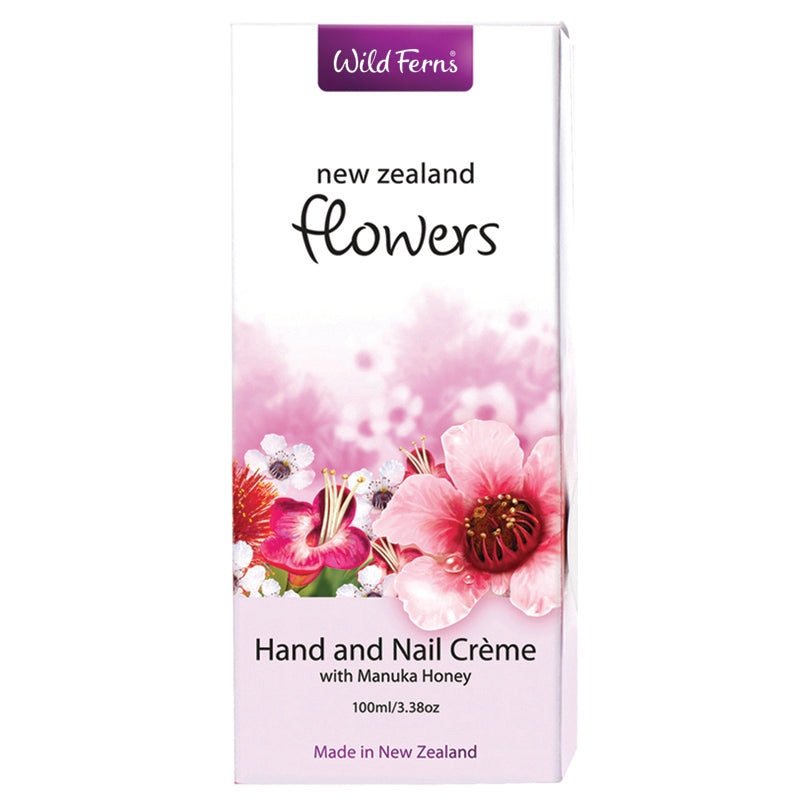 Wild Ferns NZ Flw Hand & Nail Cream Manuka Honey 100ml