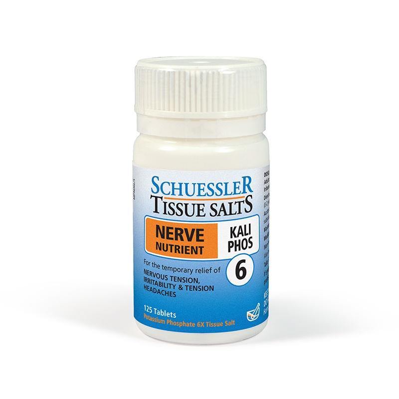 Schuessler Tissue Salts Kali Phos Nerve Nutrient 125 Tablets NZ - Bargain Chemist