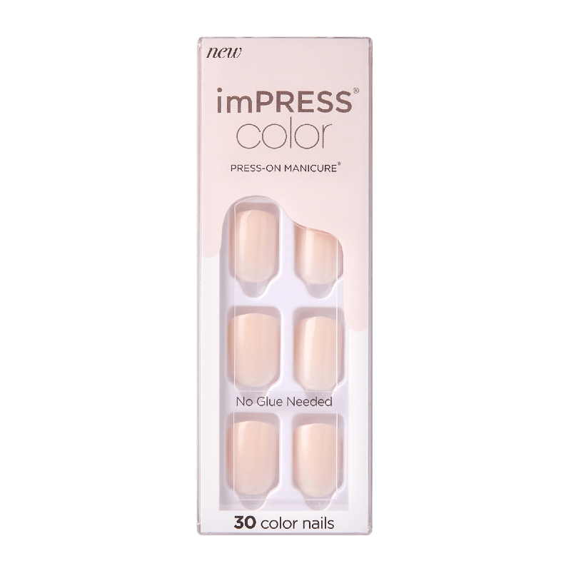 Kiss Impress Nails Point Pink 30s